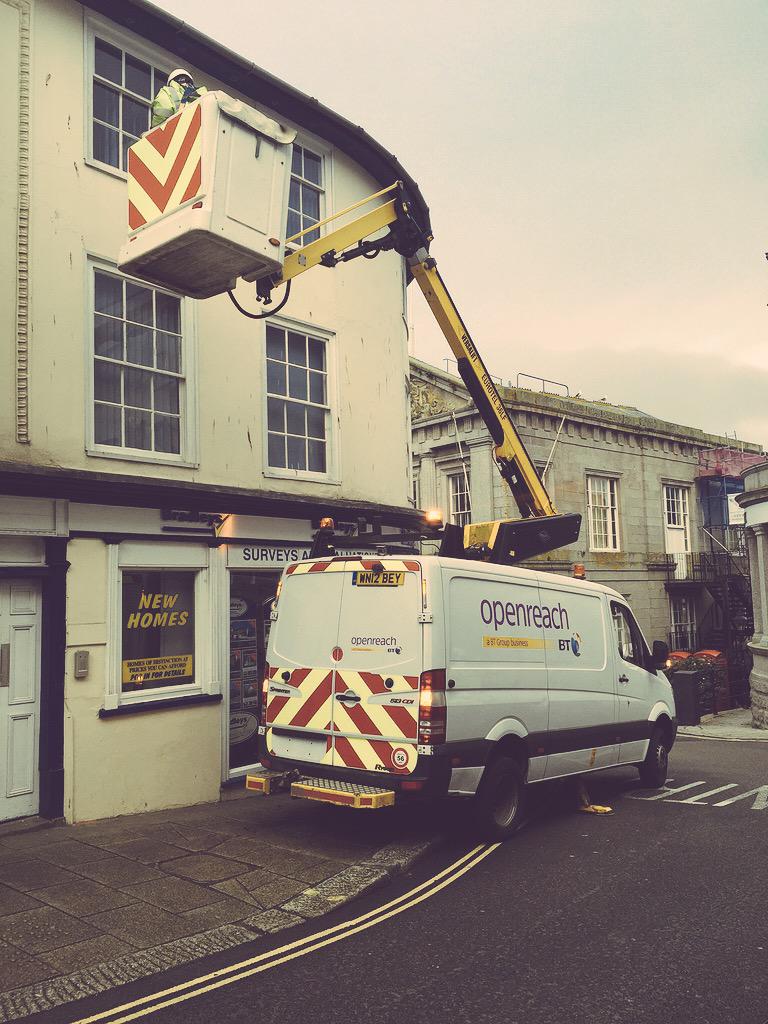 DiscoverHelston's tweet photo. A massive thanks to @bt_uk in helping us install cameras ready for #FloraDay15  #helston #cornwall @ILoveCornwallUK http://t.co/WePuSCUsAk