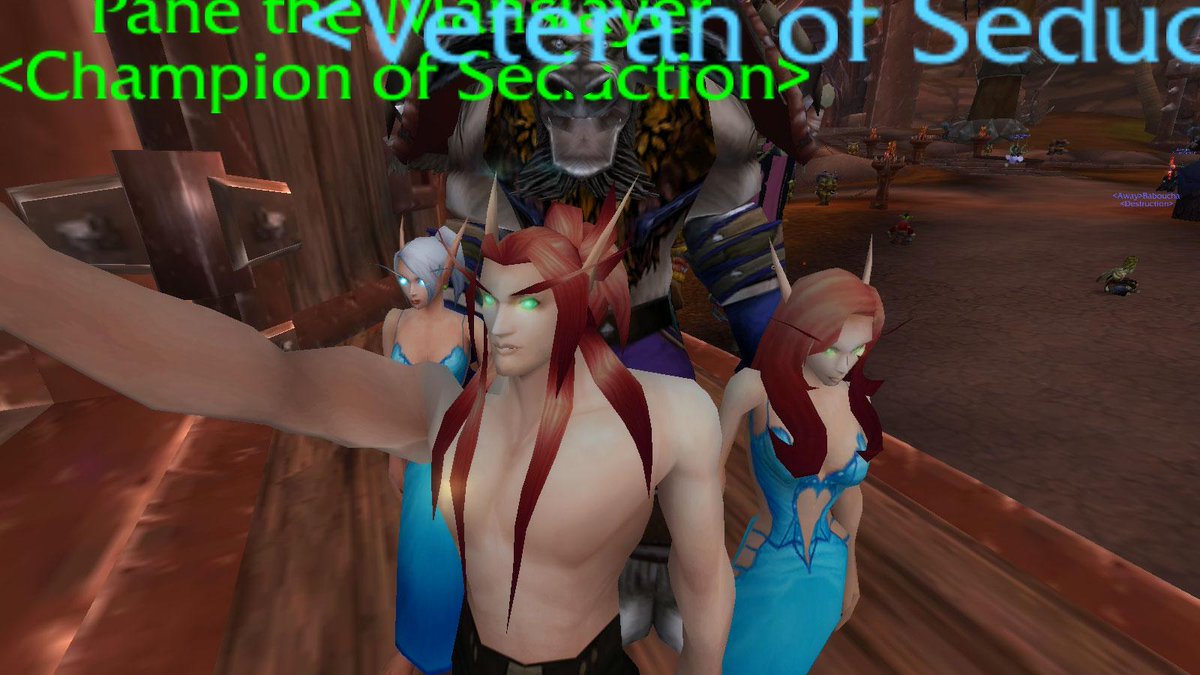 PDAVE_'s tweet photo. me and some skanks. #seduction #wowselfie #pdave #orgrimmar #worldofwarcraft #wow #girlsthatplaywow #pastordave http://t.co/e3dat6IIIA