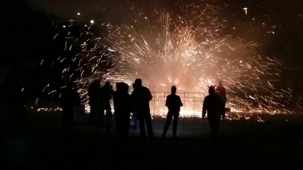 #Trobada2015 <a href="/trobadadelfoc/">trobadadelfoc</a> #Paterna
Moments de les exhibicions d'anit. Passacarrers i bestiari de Correfoc.