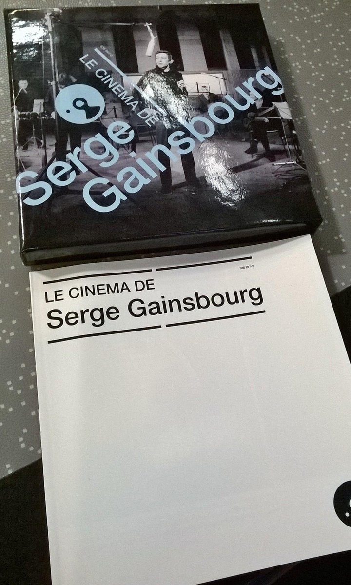 HelenaMorna's tweet image. #E1WE  Le cinéma de Gainsbourg.Coffret complet #capbox 6H de musique + livret et qq pépites recommandé par @Geffrotin