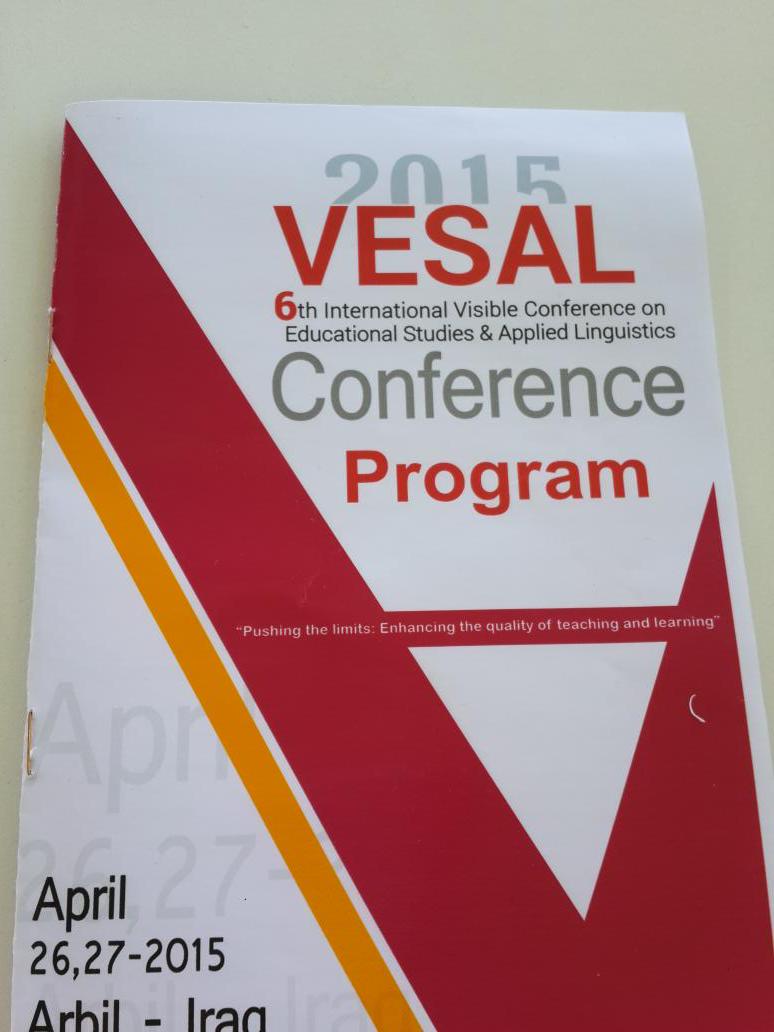 i_canyanar's tweet photo. #VESAL2015 INTERNATIONAL CONFERENCE http://t.co/KYu2UDnp62