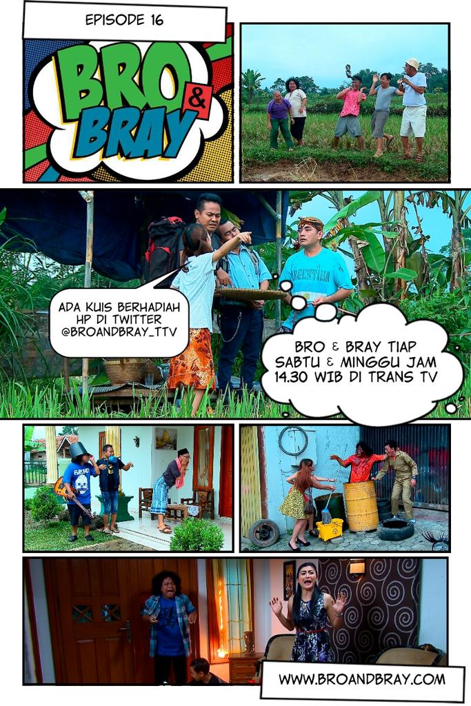 broandbray_ttv's tweet photo. Yuk, yang nungguin Bro &amp; Bray di @TRANSTV_CORP diretweet dulu. Cus...! http://t.co/qRLce3HUQZ