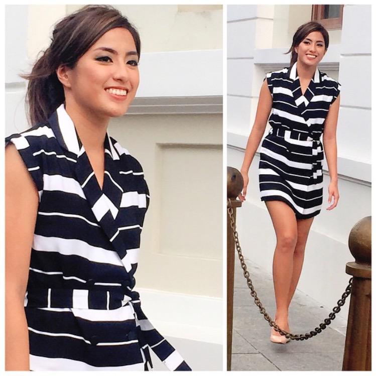 gretchenho's tweet photo. Thank you to my awesome glam team for this morning's look on @chinoytv :) #makeupbyraymondisais #styledbyPandA http://t.co/hDkm5xmSya