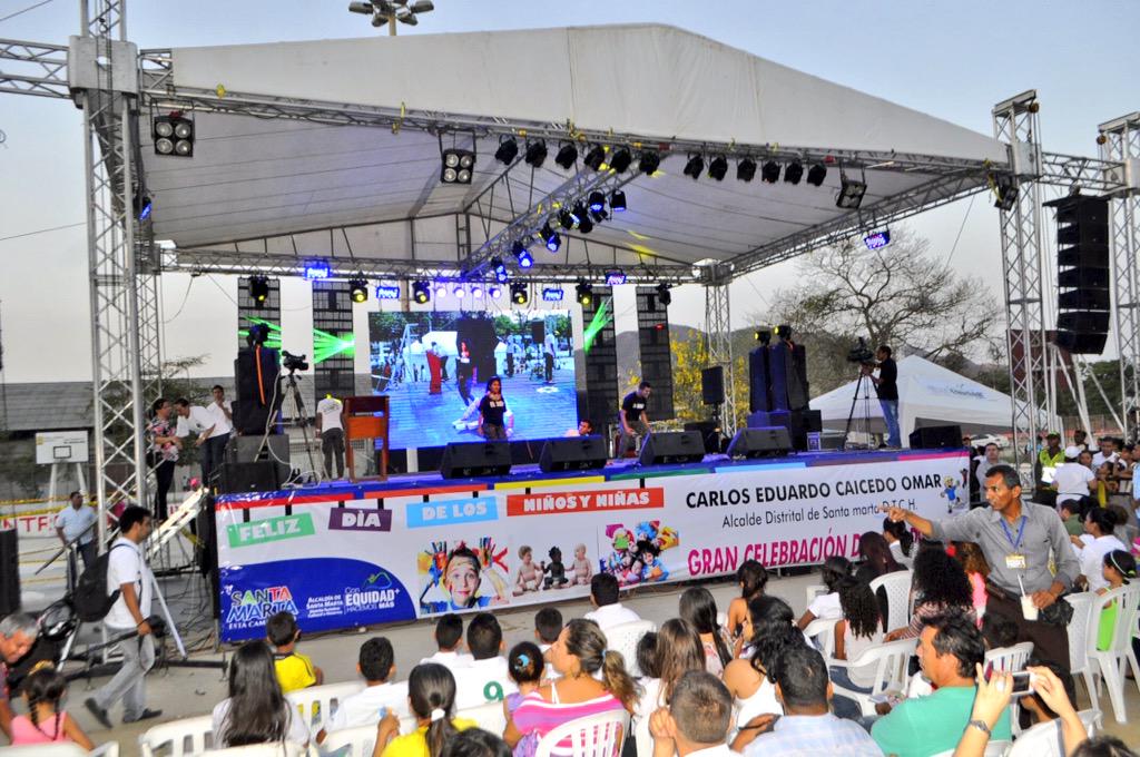 La recuperación del #Polideportivo nos permitio entregarle a los niños una gran celebración de su día.