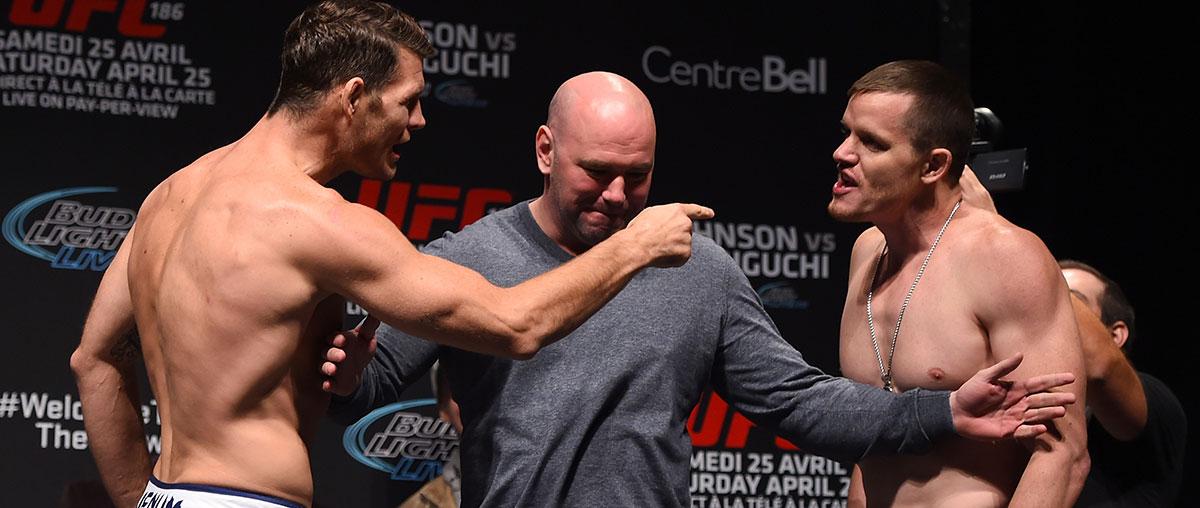 ufc's tweet photo. Up Next at #UFC186
@Bisping vs @CBDollaway
LIVE on Pay-Per-View http://t.co/7KXtXjDym0