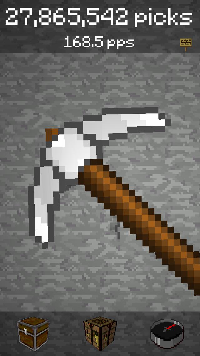 CameronFain's tweet photo. I have mined over 37.6 Mil picks, equipped with the Iron pickaxe! #PickCrafter http://t.co/ZFJV3YualS http://t.co/KiXKUjUGWO
