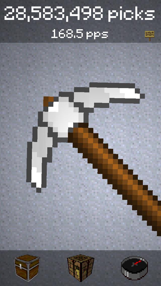 CameronFain's tweet photo. I have mined over 38.4 Mil picks, equipped with the Iron pickaxe! #PickCrafter http://t.co/ZFJV3YualS http://t.co/HvF0ImIPxk