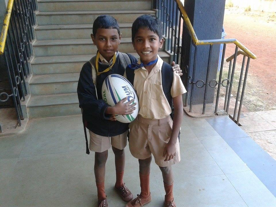 GoaRugby's tweet photo. The Torch Bearers of Tomorrow. Rugby Love &amp; Values from Goa, On Behalf of the People of India.
#GoaAmche @brettgosper http://t.co/MPzPQ00OEZ