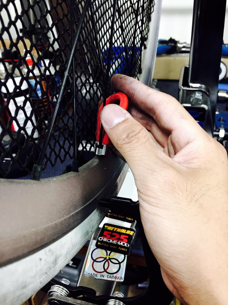 ipple181's tweet photo. I'm ready. Setting my bike of AHPBC. #tccbikepolo #bikepolo #shinphoto #polobike #repair #setting #AHBPC #Taiwan http://t.co/M48M1x0QL2