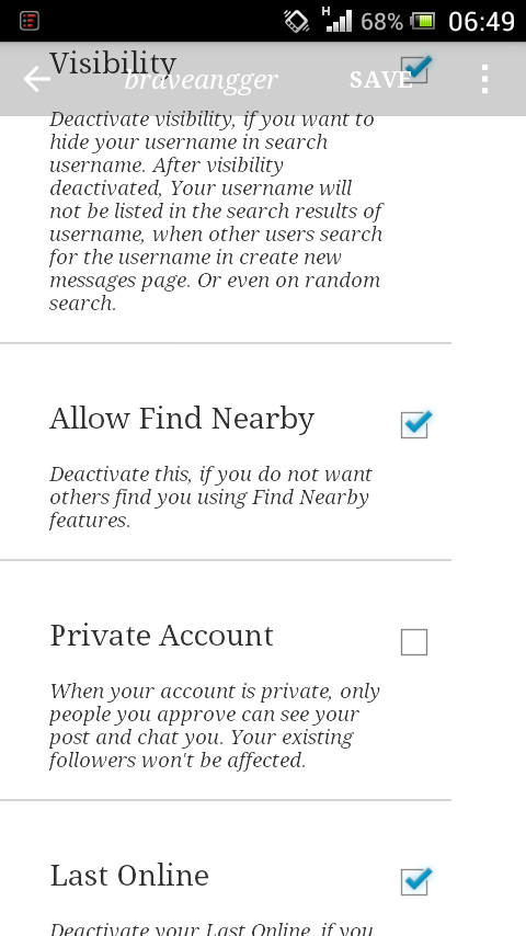 GregetMessenger's tweet photo. RT @_AngiePr: RT @GregetMessenger: Fitur baru: "Private Account" Download at: https://t.co/1XPnnsBt9p http://t.co/nV6AXa3JZ7