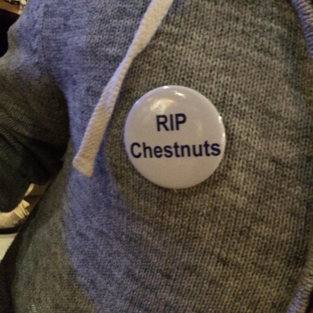 sierrabarter's tweet image. RIP Chestnuts #jwuproblems
