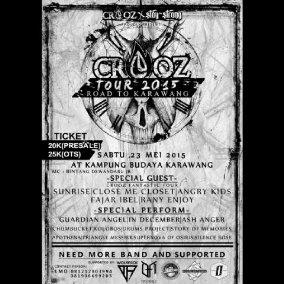 Ayoo,Need more band &amp; suport ! Tour Crooz Road To Karawang!