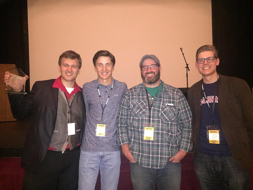 NobodyShortFilm's tweet photo. THRILLED to tell you that Nobody won Best Narrative Short Film at the Twister Alley Film Festival!!! @TwisterAlleyFF http://t.co/eWrdZxCHIS