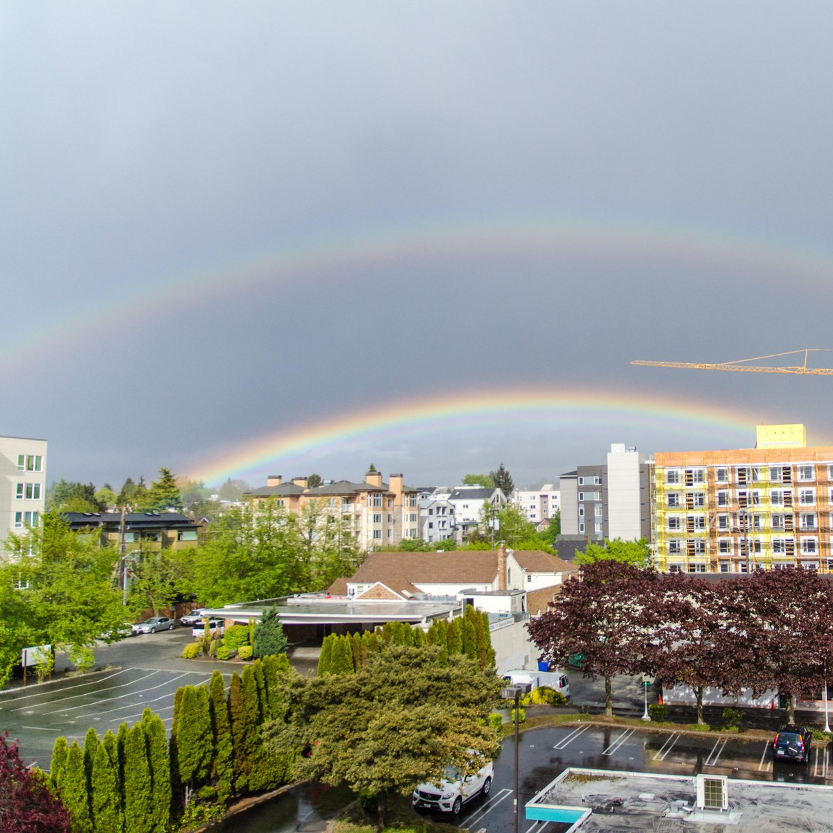 JeanPolfus's tweet photo. #Doublerainbow during closing @Wilburforce session. Pretty sure this means good things for future of #conservation. http://t.co/KD7l90tHQo
