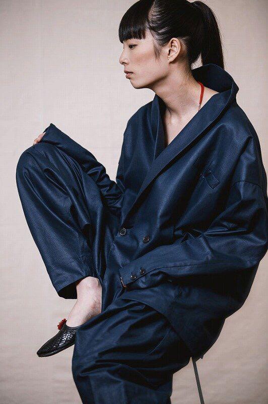 yontor(ヤントル)セットアップ ヤントル Moss Jacquard Cottonwool