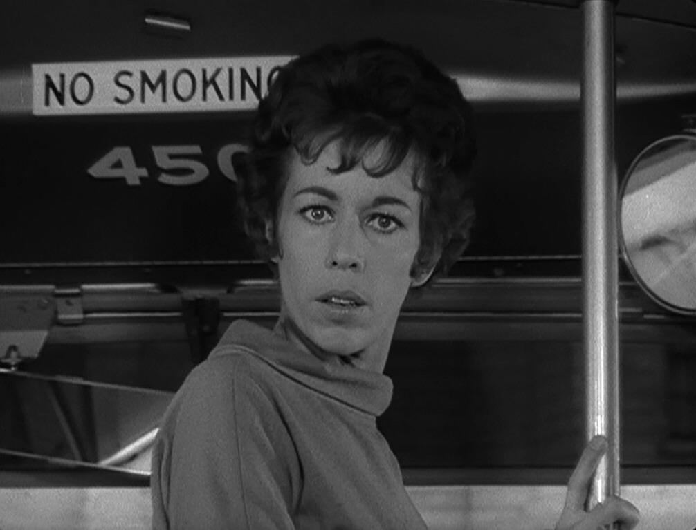 Happy Birthday, Carol Burnett (1933 -) ... even though you starred in my least-favorite TZ:  