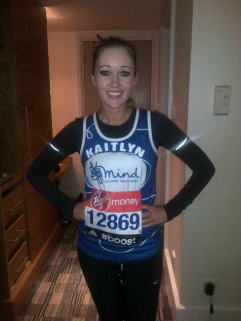 Rikkijay's tweet photo. Huge admiration for @kaitlyn_uk running the @LondonMarathon for @MindCharity xx http://t.co/QD29t34cII. #VeryProud http://t.co/ua72075Z8C