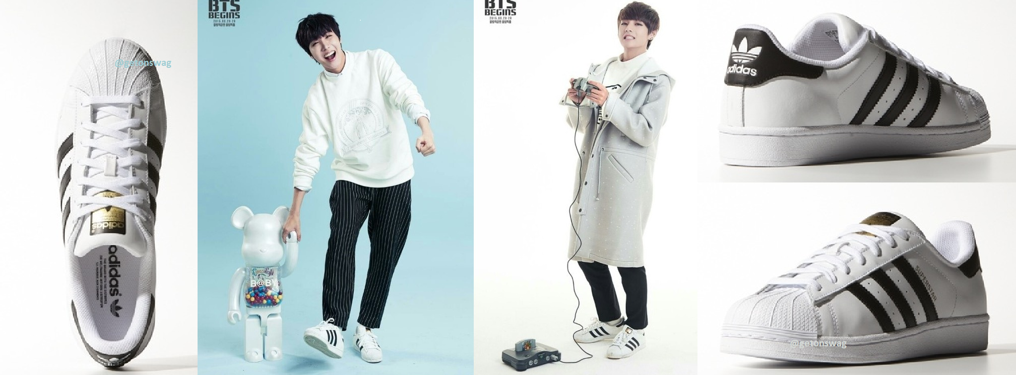 Beyond The Style Alex ✼ on Twitter: "#BTS #Adidas #Bangtan #Jhope #Hoseok #Taehyung: Adidas Originals White/Core White (C77124), $98 http://t.co/d023Kr2wZt" / Twitter