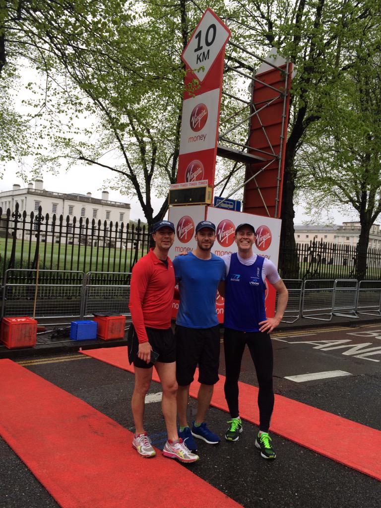 Not officially running today but we couldn't resist the first 10km <a href="/777epic/">TeamContinentalDrift</a>