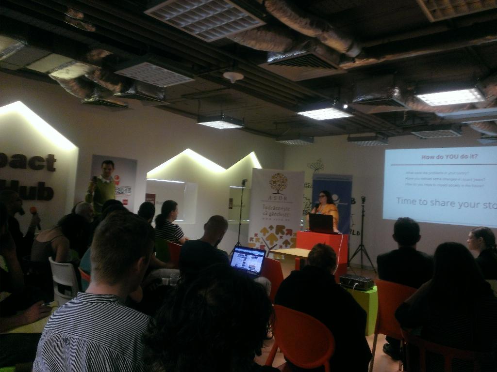 PavleBogoevski's tweet photo. Inspiring experiences from all over Eastern Europe @ day 2 of #HEEC2015 Together we are strong! 😊 http://t.co/aPUzgHpO8W