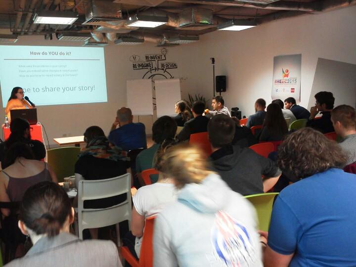 HumanistsInt's tweet photo. #HEEC2015 Young humanists from 21 countries discussing varied approaches to activism & community right across Europe. http://t.co/JR4FwX3RPd