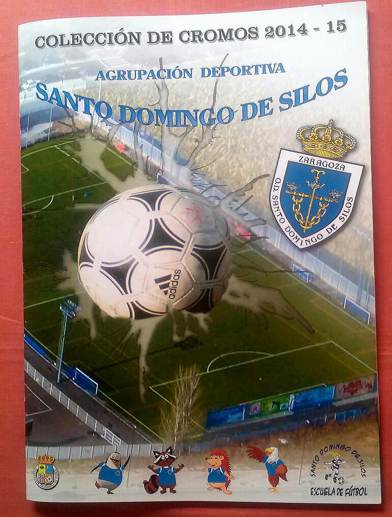 _nachomillan's tweet photo. Gran aceptación la que está teniendo el Primer álbum de cromos de la Agrupación Deportiva Santo Domingo De Silos http://t.co/UFfv4N3709