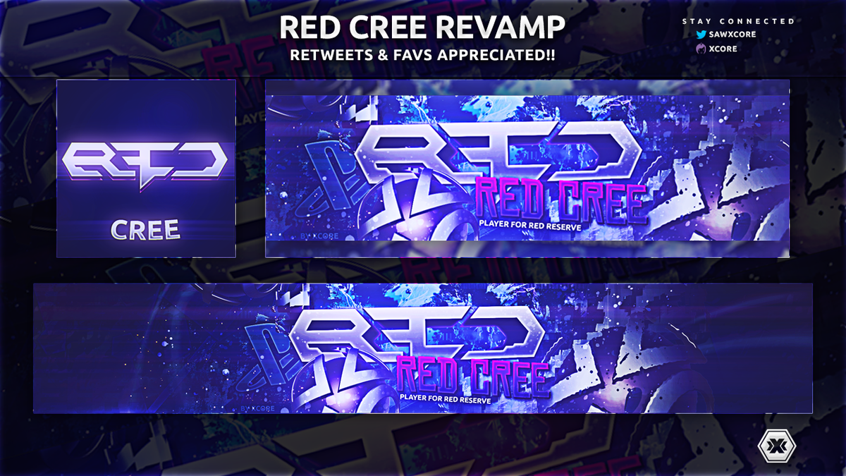 xcoreg's tweet image. Revamp for @Red_Cree - Retweets &amp;amp; Favs appreciated!! :)