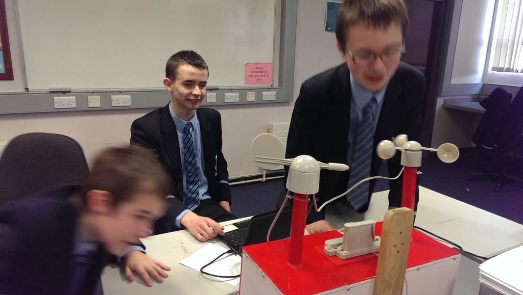 InnovatorsCHS's tweet image. #PiView weather station was constructed by Cookstown High School pupils with coding support by @fsphil