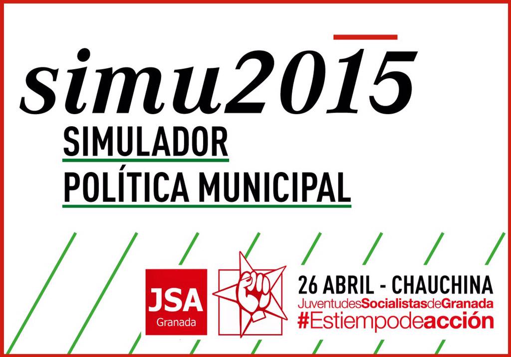 JSAGranadaCEP's tweet photo. Empezamos el #SIMU2015 en #Chauchina @JSAChauchina @Samuelp_asencio @ElviraRamon @PsoeGranada @ElenaPenafiel http://t.co/89ihDGxERF
