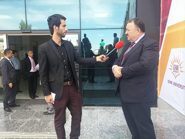 EltVesal's tweet photo. THE PRESIDENT OF SELAHADDIN UNIVERSITY IS TALKING ABOUT CONFERENCE AT #VESAL2015 http://t.co/W03sh67zcM