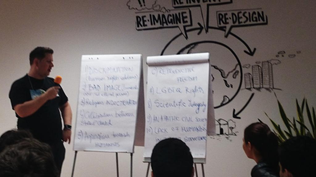 HumanistsInt's tweet photo. #HEEC2015 Some of the top policy, social & ethical issues raised this weekend in Romania by European humanist youth. http://t.co/wtmEwRjCqt