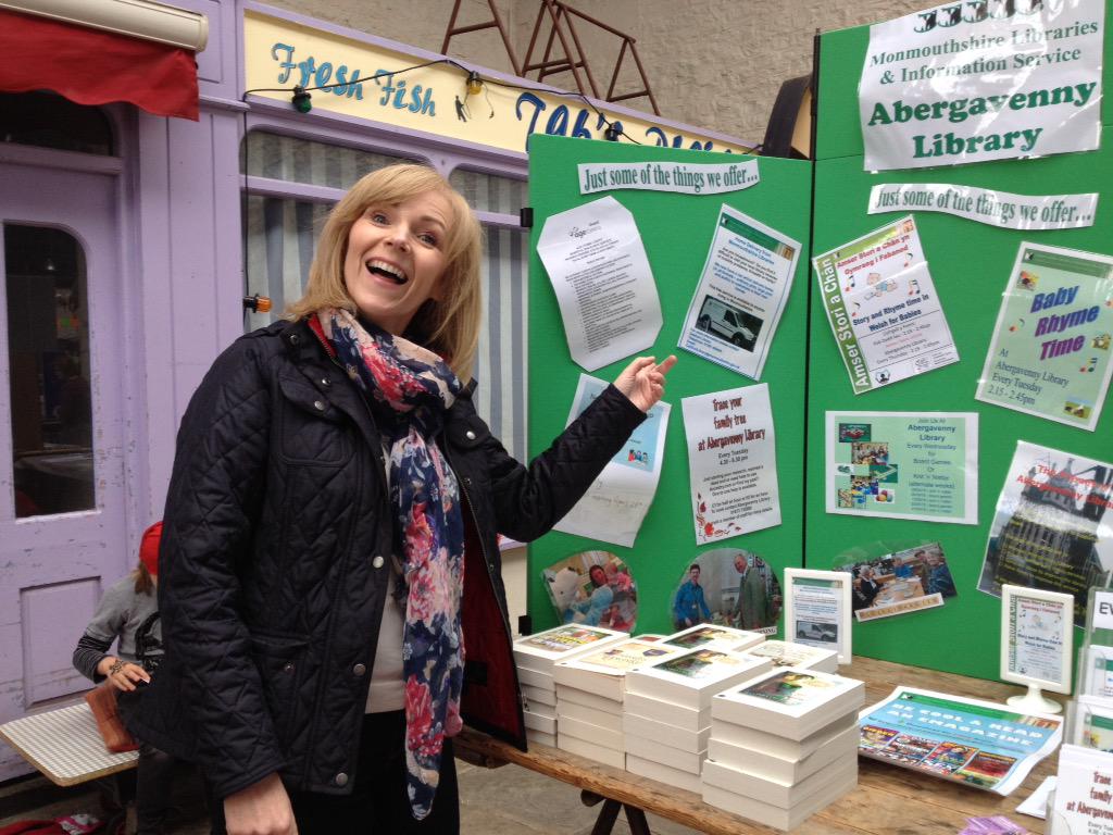 claraclutter's tweet photo. Claire and Julie at Abergavenny market hall health event come and find out more @MonLibraries @MonmouthshireCC http://t.co/aWnm9TOVlX
