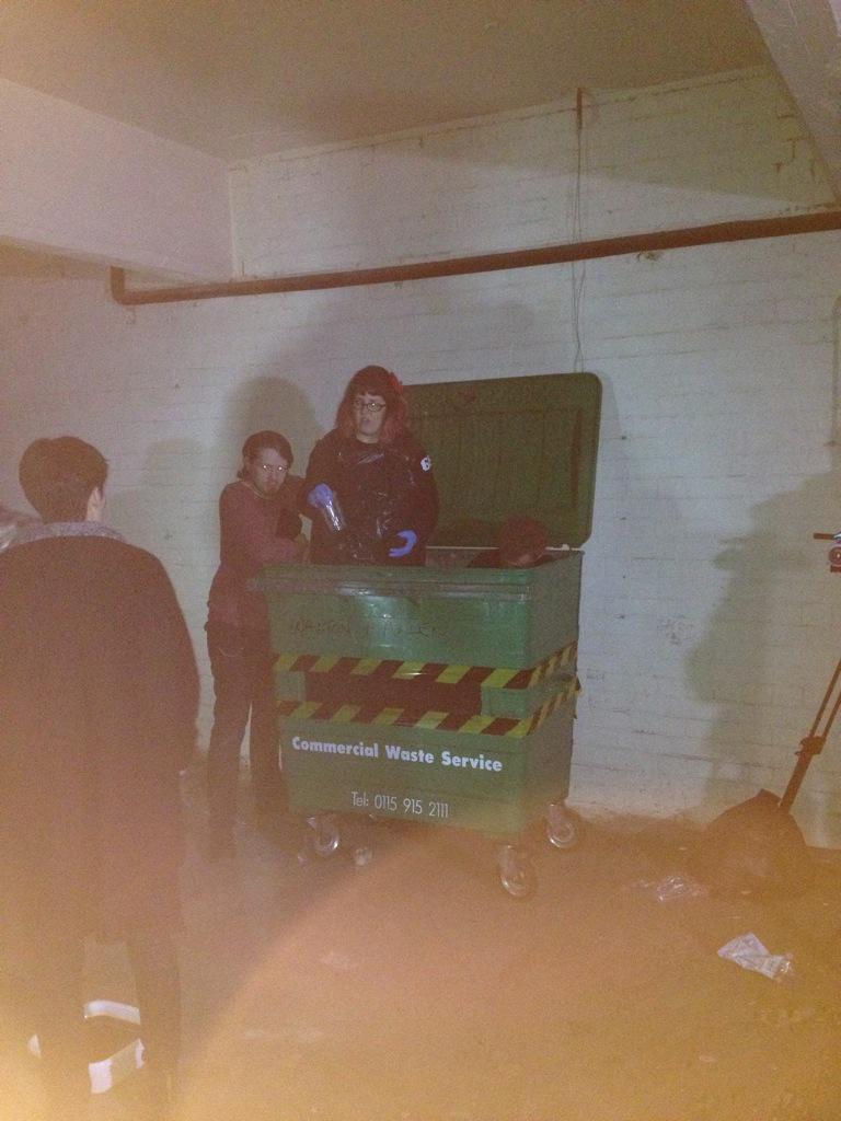 Want to know why we made <a href="/JayneHyman/">Jayne Hyman</a> get in a bin?The edit is underway so backers won't have to wait long to find out