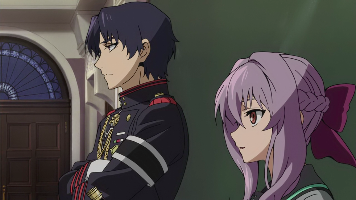 アニメ オススメ 今回もシノアちゃんの様々な表情いただきました 笑顔も素敵ですけど してやったりって顔もいいですね 終わりのセラフ 第４話 吸血鬼のミカエラ より 終わりのセラフ Http T Co Qwz1kerjwc