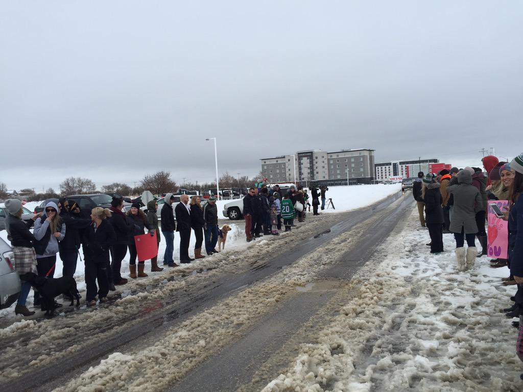 Good luck in Germany <a href="/Smukyou2/">Cody Smuk</a>. Stay strong and keep fighting! We're all rooting for you #getSmukdcancer