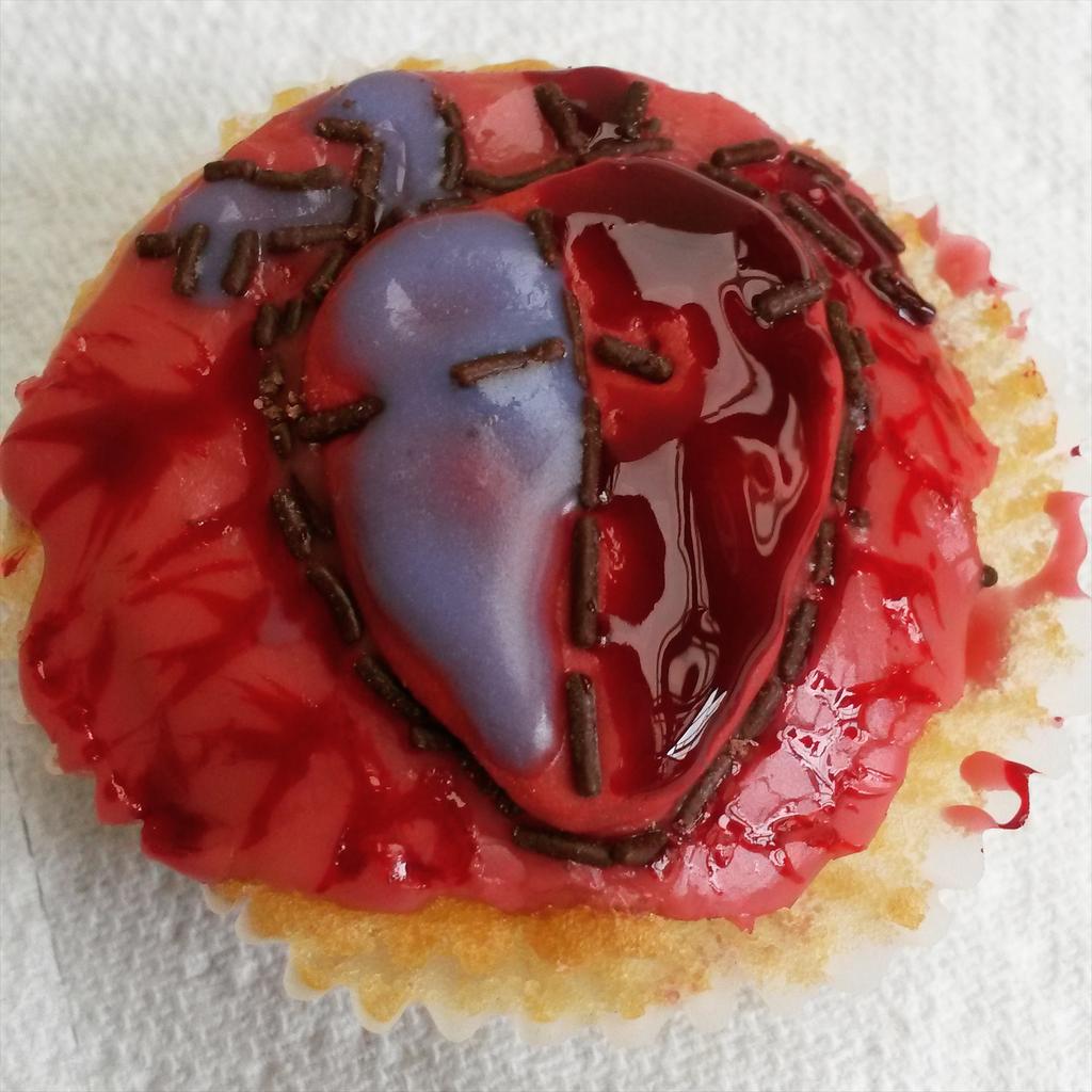 Happy Birthday, This cupcake \"hearts\" you (and so do we!) 