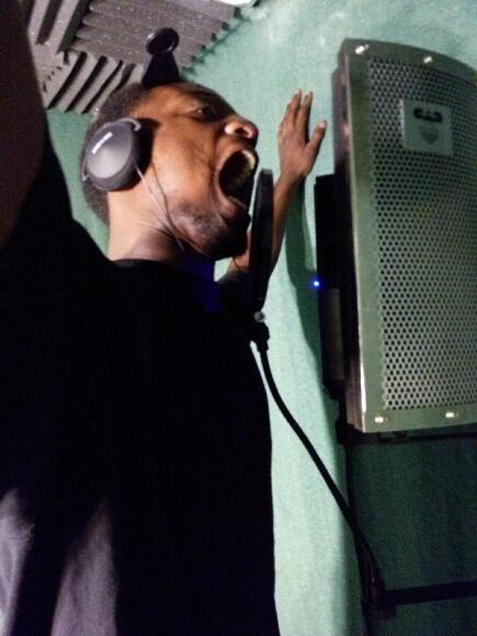 VonReally's tweet photo. A Lion In The Booth Hear me Roar http://t.co/qoAl6jJjW0