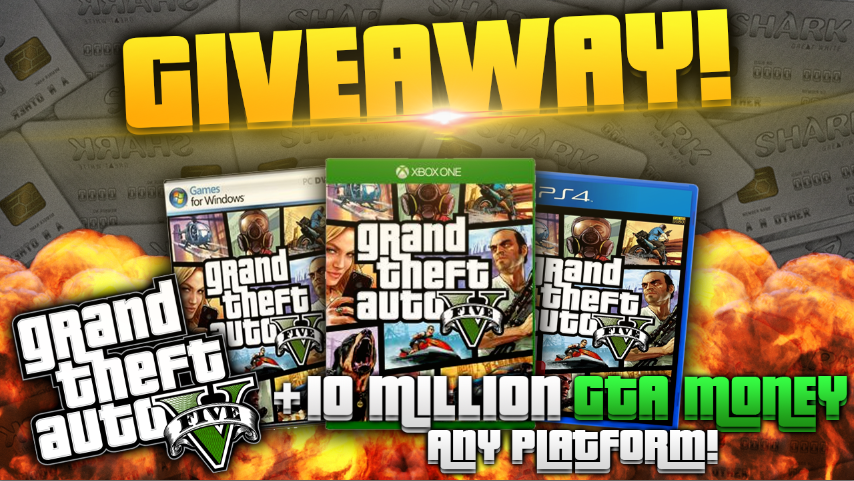 LTZONDA's tweet image. [GIVEAWAY] Win a HUGE GTA V bundle! $10+ Million Sharkcards &amp;amp; GTA on any platform! ENTER Here: gleam.io/fb/Pda62