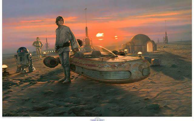 treenahasthaal's tweet photo. #LukeSkywalker art by Steve Anderson, Jerry Vanderstelt and Brandon Kenny. Picked these up at #SWCVII http://t.co/5DxChuMCJX