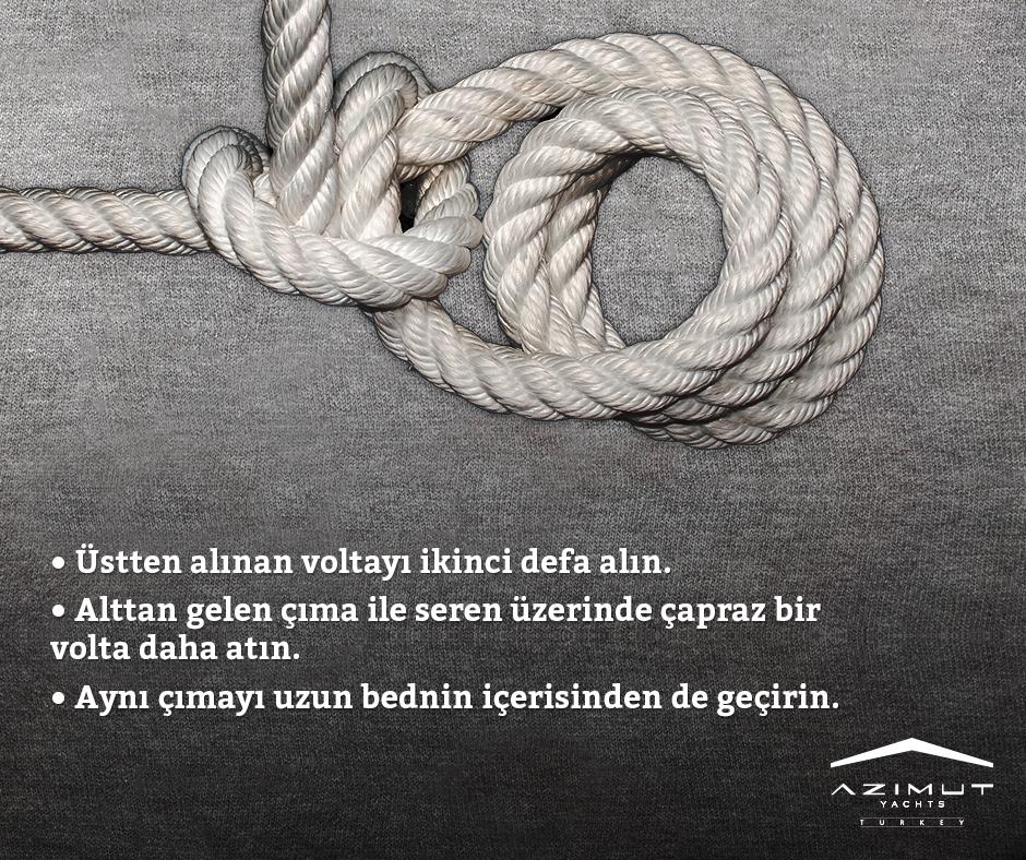 Çifte kazık bağını nasıl bağlarsınız? #azimut #azimutturkey #azimutitaly #azimuyachts #yacht #yachtlife