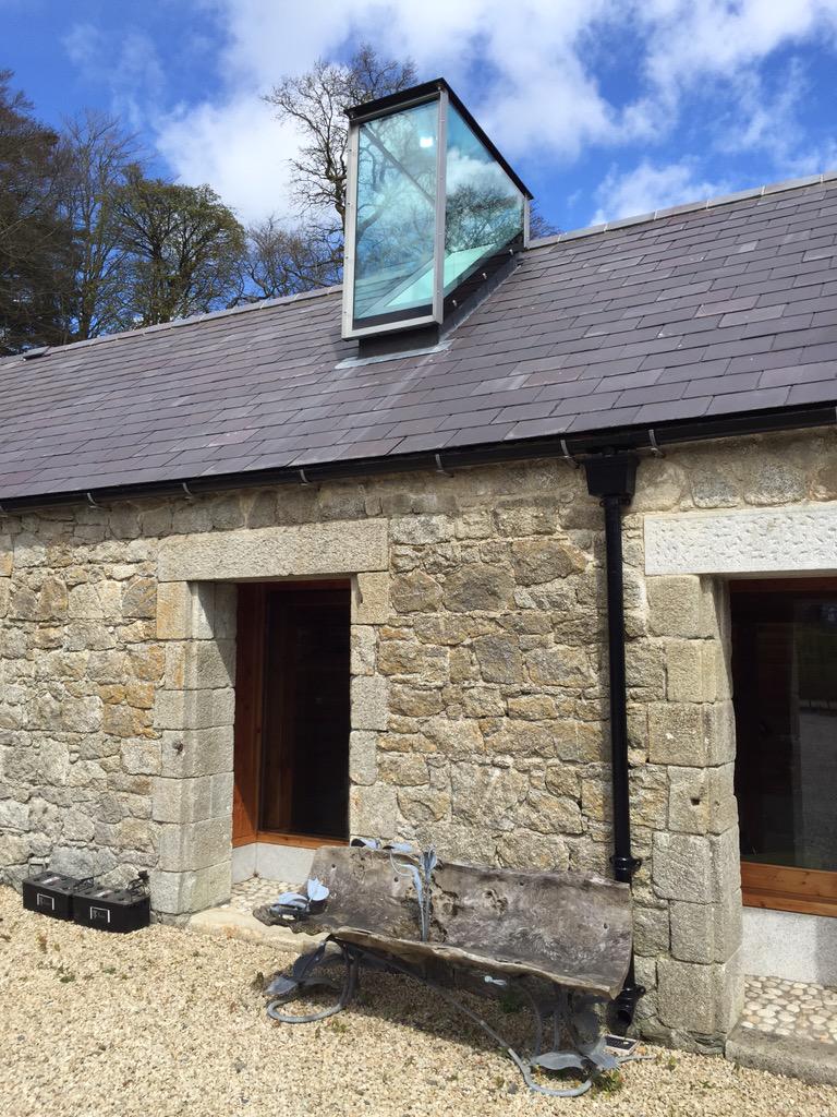 yayasanalsaban's tweet photo. #supportcancer : RT building_life_: #JuneBlake Garden w. cool new CowHouse accomm outside Blessington, Wicklow: co… http://t.co/NAnMEnN7lu