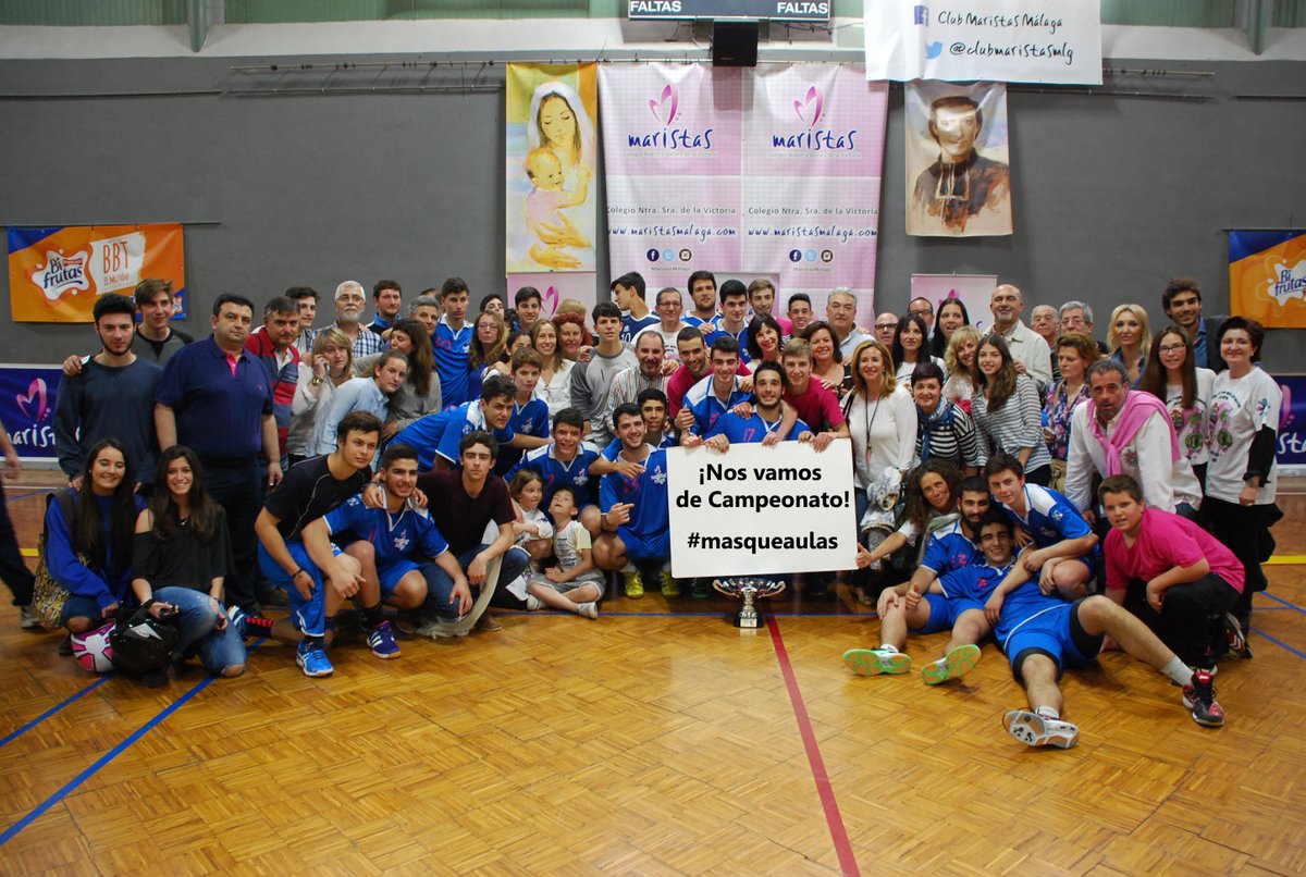 SectorGmalaga's tweet photo. Fotos de la celebración de @ClubMaristasMlg @MaristasMalaga http://t.co/5dtK3NKmHv