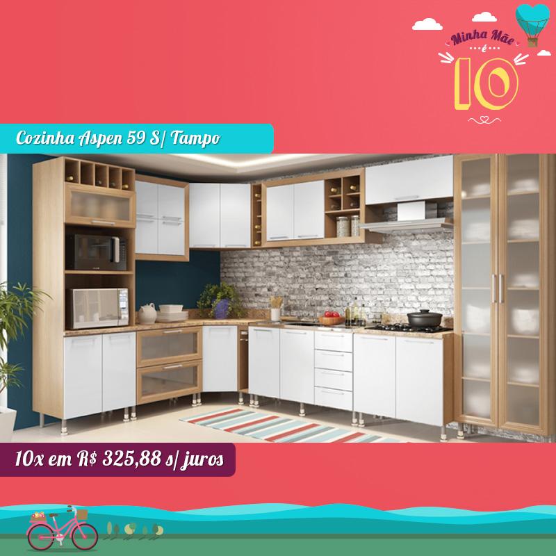 Renove seu lar p/ o dia das mães! Conheça toda linha de cozinhas em até 10X s/ juros bit.ly/1BkkDqe