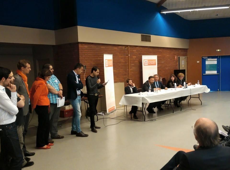 J_Democrates's tweet photo. Belle restitution des ateliers de travail par les @J_Democrates lors de cette convention interrégionale #AuRAMoDem http://t.co/Gh4HagoM4y