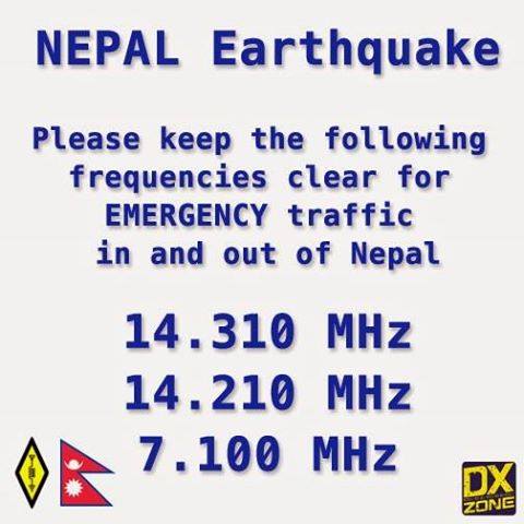 HA0002SWL's tweet photo. 9N1EMERGENCY #hamradio #NepalEarthquake http://t.co/7iwpixCamg