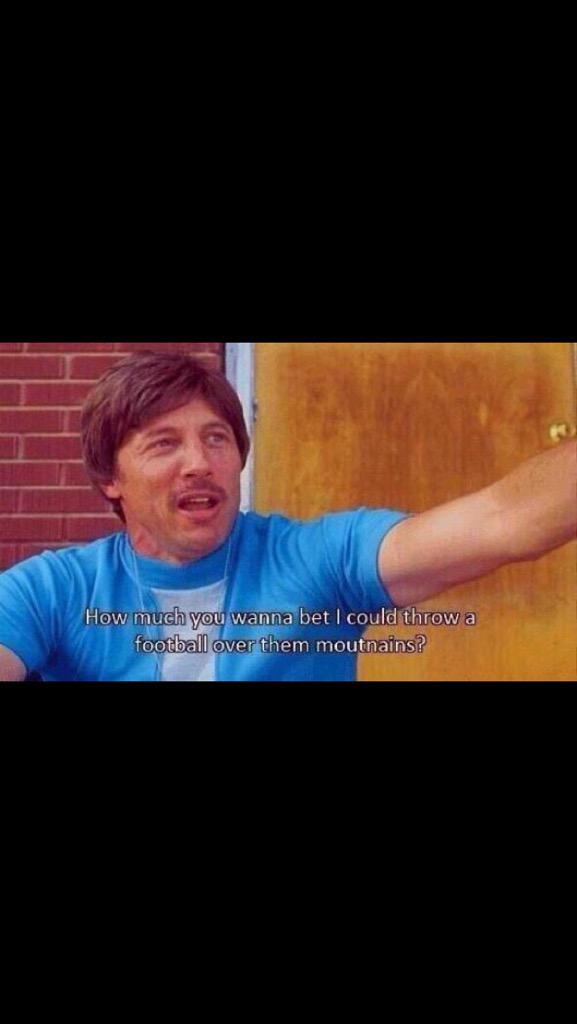 TomL_16's tweet photo. Uncle Rico turns 22 today. Happy birthday @PeteLeising http://t.co/u9fiUx9l8n