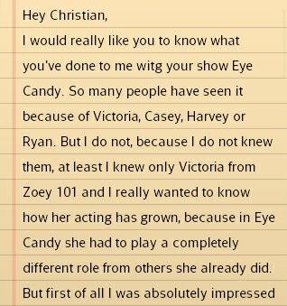 linda_jus's tweet photo. My notes to #BringBackEyeCandy #RenewEyeCandy #EyeCandySeason2 #SaveEyeCandy http://t.co/MCUIxVF4ys