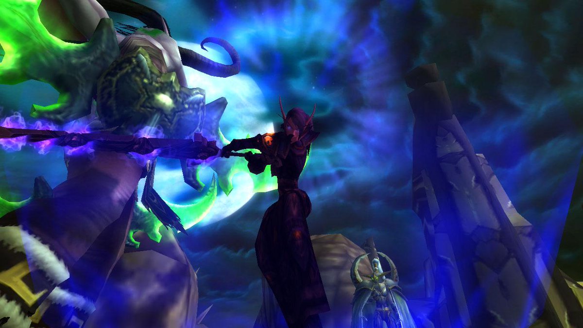 Alreesa92's tweet image. #worldofwarcraft #illidan #finalhit
