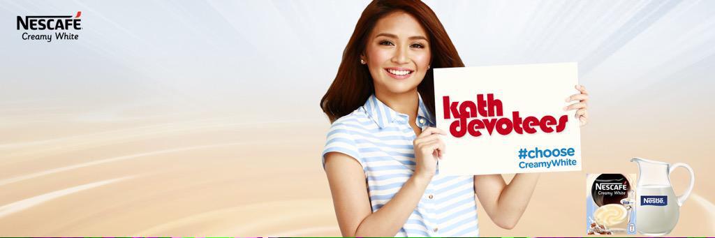 KathDevotees's tweet photo. What is our choice, Devotees? Nescafe Creamy White! #ChooseCreamyWhite ❤️☕️ @NescafePH http://t.co/OgquHGjo4x