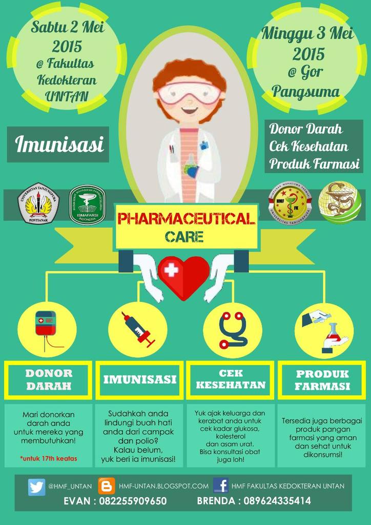 _melvava's tweet photo. HMF present , Pharmaceutic and PC 2-3 Mei @kampus kedokteran untan dan Gor Pangsuma, Pontianak , Kalimantan Barat http://t.co/gkpfX2MxRF